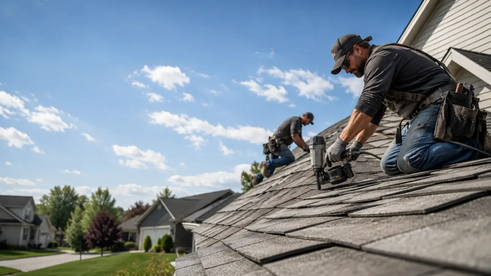 Storm Damage Roof Repair in Marble Falls, AR near me